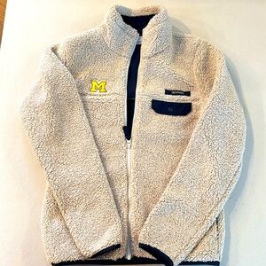 Columbia, Michigan Sherpa Sweater - Barely Worn, Warm, XS